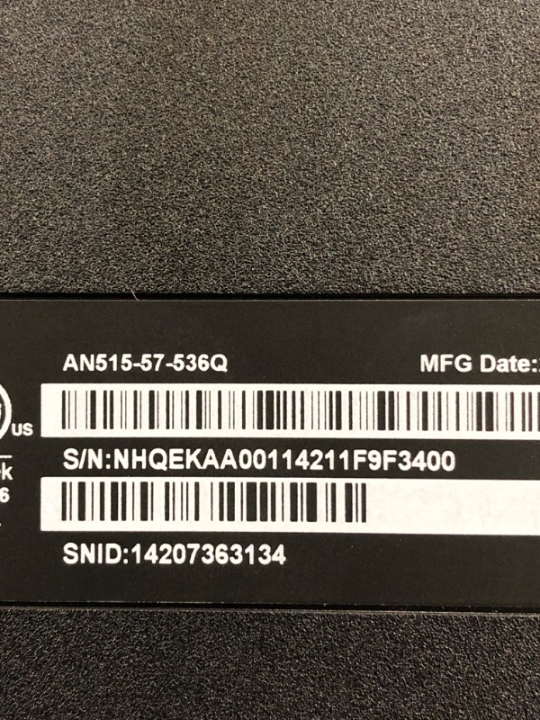 Photo 5 of Acer Nitro 5 15.6" FHD Gaming Laptop – Intel i5-11400H - 8GB DDR4 - 256GB SSD AN515-57-536Q