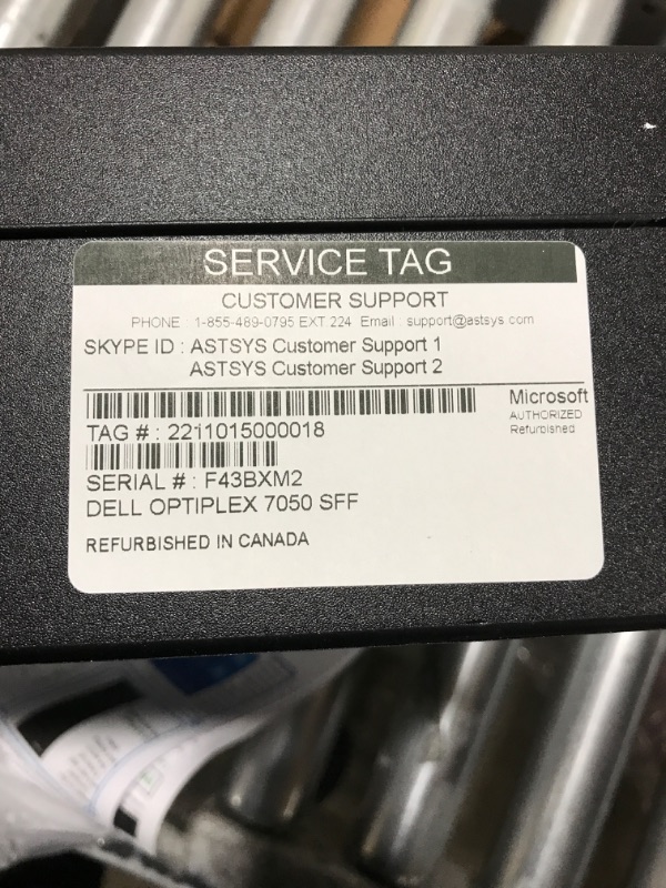 Photo 3 of Dell OptiPlex 7050 Small Form Factor, Intel Core Quad i7 6700 up to 4.0 GHz, 16G DDR4, 1T SSD, 4K Support, WiFi, BT 4.0, DVDRW, DP, HDMI, Win 10 Pro 64-Multi-Language Support En/Sp/Fr(Renewed)
