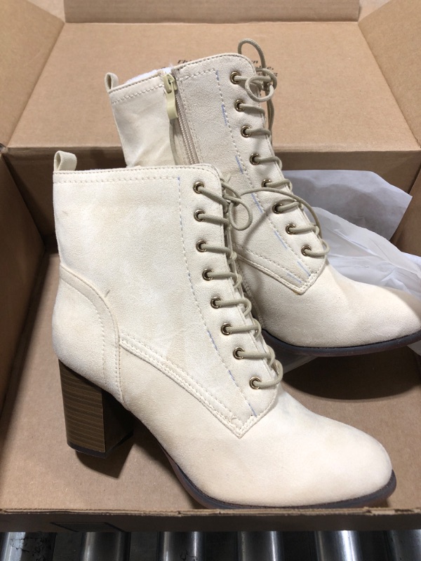 Photo 2 of SIZE 12 Journee Collection Women's Medium and Wide Width Baylor Bootie 12 Bone