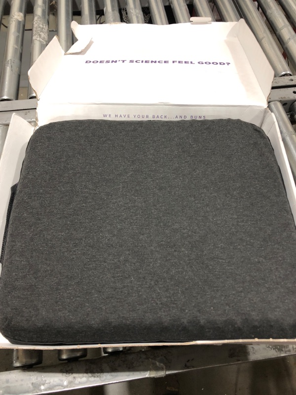 Photo 2 of Purple Royal Seat Cushion - Seat Cushion for The Car Or Office Chair - Temperature Neutral Grid