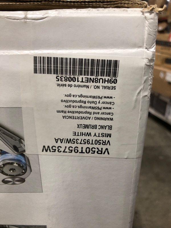 Photo 10 of SAMSUNG Jet Bot AI+ Robot Vacuum Cleaner w/ Object Recognition, Intelligent Cleaning, Clean Station, 5-Layer Filter, Touchless Dust Removal for Hardwood Floors, Carpets, VR50T95735W, White