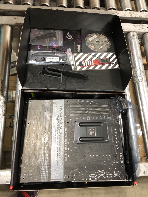 Photo 1 of Asus ROG Strix B550-F Gaming WiFi II AMD AM4 (3rd Gen Ryzen) ATX Gaming Motherboard (PCIe 4.0,WiFi 6E, 2.5Gb LAN, BIOS Flashback, HDMI 2.1, Addressable Gen 2 RGB Header and Aura Sync)
