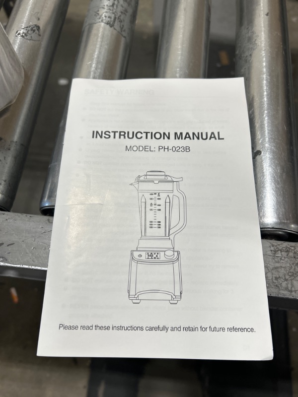 Photo 1 of Professional Countertop Blenders for Kitchen, Housnat 2200W Max High Power Commercial Blender with LED Display, 8 Preset Programs, 8 Adjustable Speed, Blender for Shakes and Smoothies, Frozen Fruit, Crushing Ice, Veggies