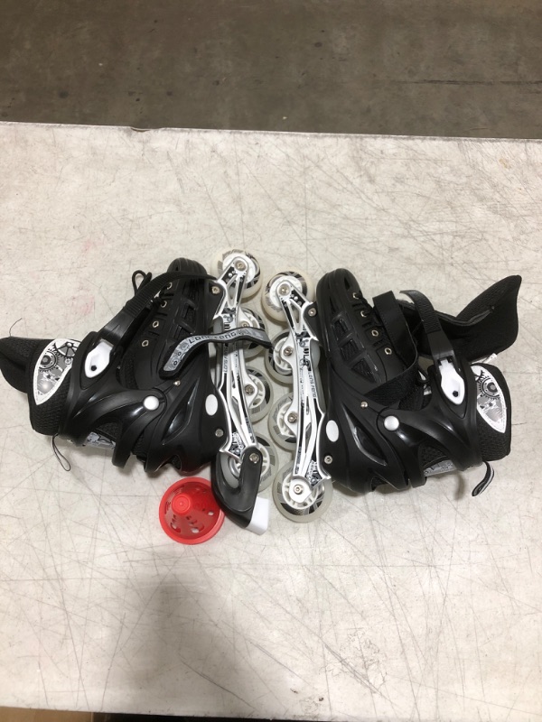 Photo 2 of size 39-42 Roller Derby Vtech/Cobra Inline Skates with Adjustable Sizing for Kids, Teens, and Adults