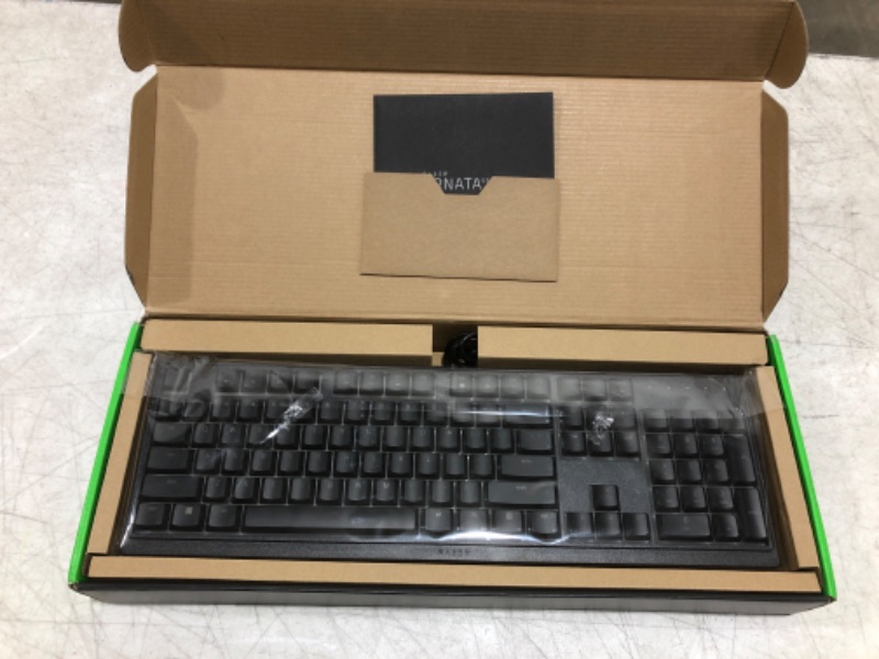 Photo 2 of Razer Ornata V3 X Gaming Keyboard: Low-Profile Keys - Silent Membrane Switches - Spill Resistant - Chroma RGB Lighting - Ergonomic Wrist Rest - Classic Black