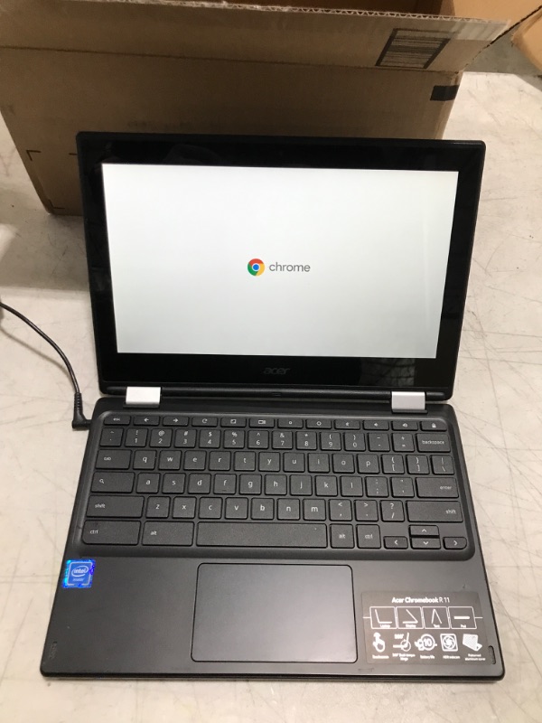 Photo 2 of Acer Chromebook 311 CB311-9H-C12A, Intel Celeron N4000, 11.6" HD, 4GB LPDDR4, 32GB eMMC, Gigabit WiFi, Bluetooth 5.0