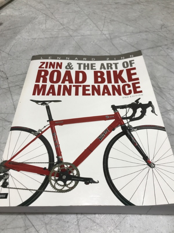 Photo 2 of Zinn and the Art of Road Bike Maintenance (2nd Edition) Paperback – Download: Adobe Reader, October 25, 2005
