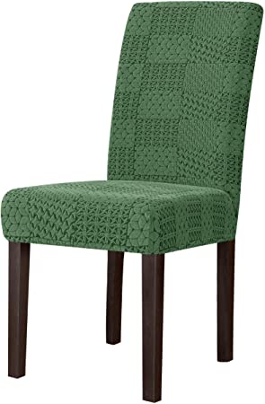 Photo 1 of  DINING CHAIR COVERS GREEN PACK OF 4