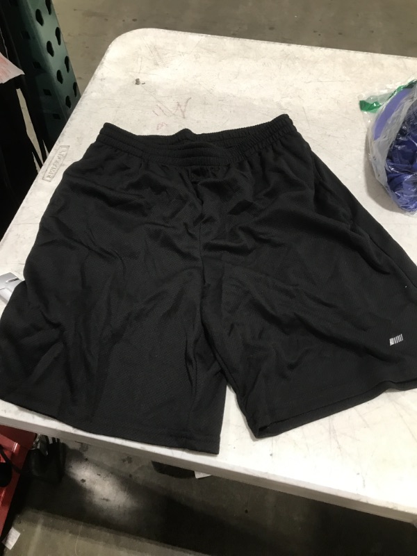 Photo 2 of  Men's Performance Tech Loose-Fit Shorts Small Black PACK OF 1