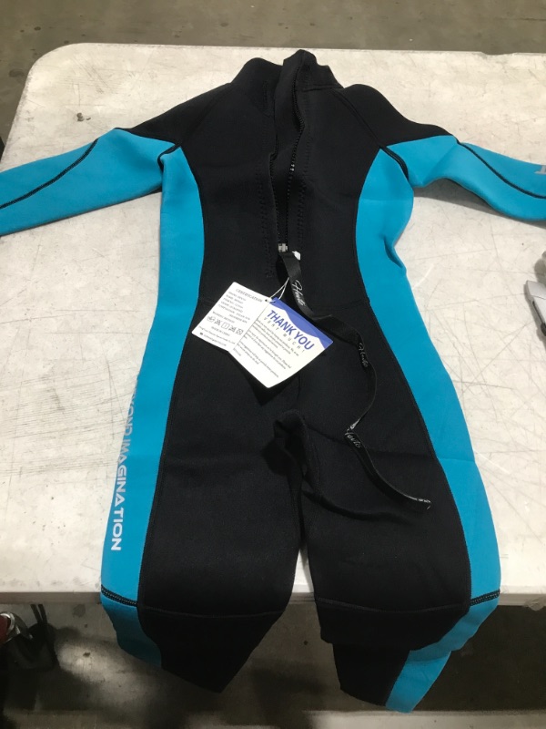 Photo 2 of  Wetsuits Kids and Youth 3mm Neoprene Full Suits Long Sleeve Surfing SIZE 8 