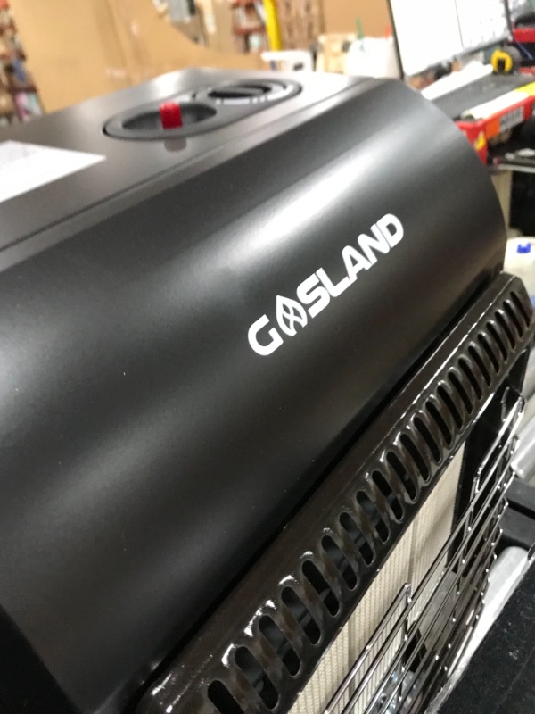 Photo 1 of GASLAND MHA18B Propane Heater, 18,000 BTU Warm Area up to 450 sq. ft, Portable LP Gas Heater for Garages, Workshops and Construction Sites, Ultra Quiet Propane Radiant heater with LP Regulator Hose