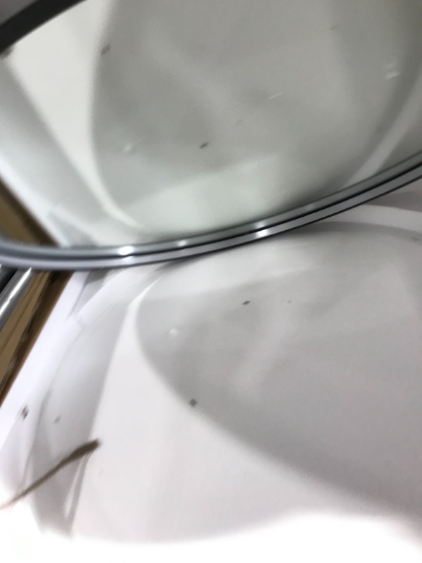 Photo 1 of Keonjinn LED Round Mirror, 24 Inch Round Lighted Bathroom Vanity Mirror, Circle Vanity Mirror with Lights, Wall Mounted Dimmable Anti-Fog Black Metal Framed Frontlit Mirror for Bathroom, IP54 CRI 90+ 24"