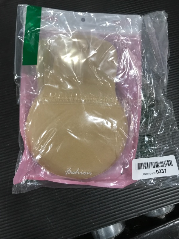 Photo 1 of 2 Pairs Sticky Bra Adhesive Invisible Bra, Strapless Backless Reusable Push Up Large Breast Lift Nipple Covers for Women Beige LARGE(Fit for C+/D/E)/L/