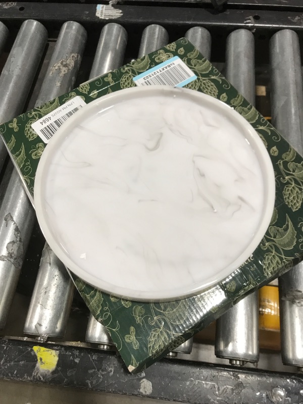Photo 1 of 10.5" ROUND MARBLE TRAY