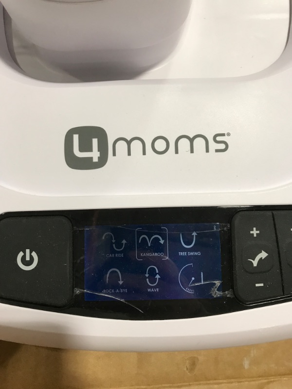 Photo 7 of 4moms MamaRoo Multi-Motion Baby Swing, Bluetooth Baby Swing with 5 Unique Motions, GRAY