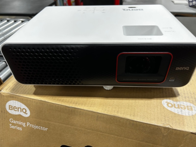 Photo 2 of BenQ TH690ST 4LED Short Throw Gaming Projector | 1080p HDR | 2300lm | Game Mode for 8.3ms@120Hz Low Input Lag | Dual HDMI | S/PDIF | 5W*2 Speakers| 2D Keystone | 3D | PS5 | Xbox Series X & S
