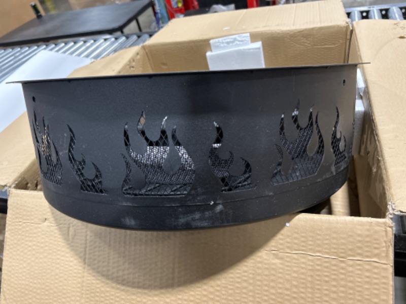 Photo 1 of 30 INCH GRILL /FIRE PIT 
BLACK 