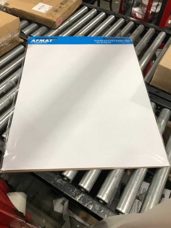Photo 2 of Sticky Easel Pads, Upgraded Flip Chart Paper, Large Easel Paper for Teachers, 25 x 30 Inches, Self Stick Easel Paper for White Board, 30 Sheets/Pad, - 1 