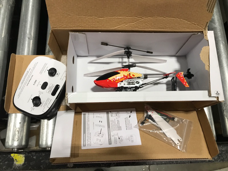 Photo 2 of Cheerwing U12S Mini RC Helicopter with Camera Remote Control Helicopter for Kids and Adults (Red)