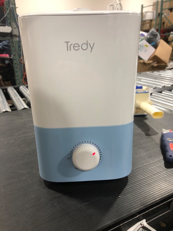 Photo 1 of Tredy Humidifiers for Bedroom Large Rooms,5L Top Fill Ultrasonic Cool Mist Humidifier for Plants, Baby Bedroom Basement,Quiet, Smart, Lasts Up to 48H, Auto Shut-off