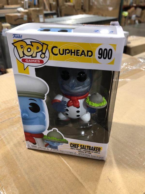 Photo 2 of Funko Pop! Games: Cuphead - Chef Saltbaker with Chase (Styles May Vary)