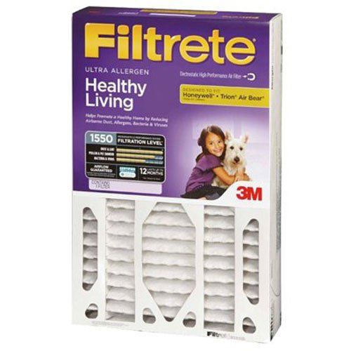 Photo 1 of 3M COMPANY DP02DC-4 Filtrete Filter, 20 x 20 x 4-Inch, White