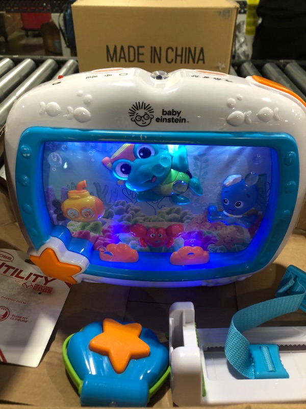 Photo 2 of Baby Einstein Sea Dreams Soother Musical Crib Toy and Sound Machine, Newborns Plus
