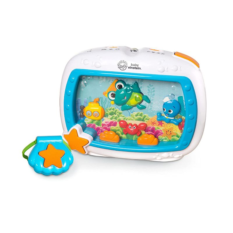 Photo 1 of Baby Einstein Sea Dreams Soother Musical Crib Toy and Sound Machine, Newborns Plus
