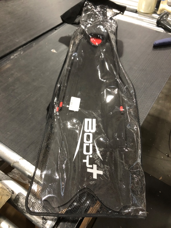 Photo 2 of Long Angled-Blade Full Foot Fins, Spearfishing and Freediving Fin Scuba Swim Dive Booster 5.5-6.5 Black