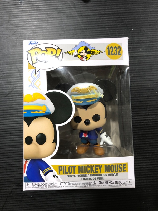 Photo 2 of Funko Disney Mickey Mouse One : Walt’s Plane - Pilot Mickey Mouse Pop!