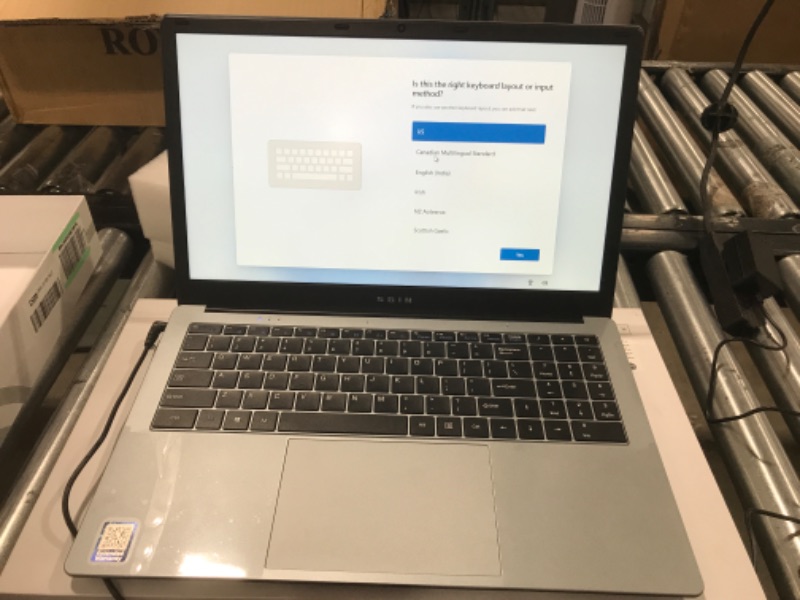 Photo 2 of SGIN Laptop 15.6 Inch, 4GB DDR4 128GB SSD Windows 11 Laptops with Intel Celeron N4020C(up to 2.8 GHz), Intel UHD Graphics 600, Mini HDMI, WiFi, Webcam, USB3.0, Bluetooth 4.2 4GB RAM 128GB SSD