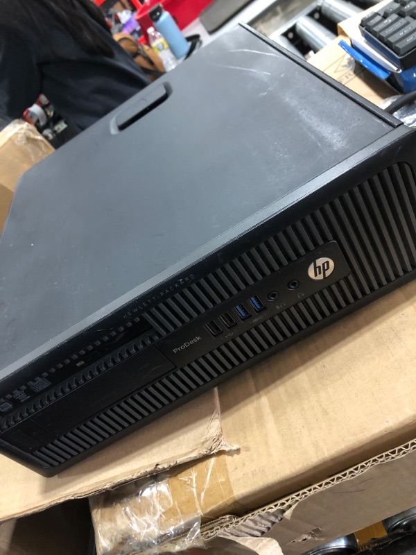 Photo 3 of HP ProDesk 600 G1 SFF Slim Business Desktop Computer, Intel i5-4570 up to 3.60 GHz, 8GB RAM, 500GB HDD, DVD, USB 3.0, Windows 10 Pro 64 Bit (Renewed) (8GB RAM | 500GB HDD) (Renewed) Standard Bundle