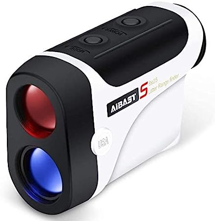 Photo 1 of 1500 Yards Golf Rangefinder with Slope, 8X Laser Range Finder with Magnetic Rangefinder Mount Strap for Hunting, Distance Rangefinder Binoculars with Angle Compensation for Golfing and Hunting Archery 