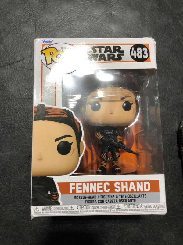 Photo 2 of Funko Pop! Star Wars: The Mandalorian - Fennec Shand Vinyl Bobblehead