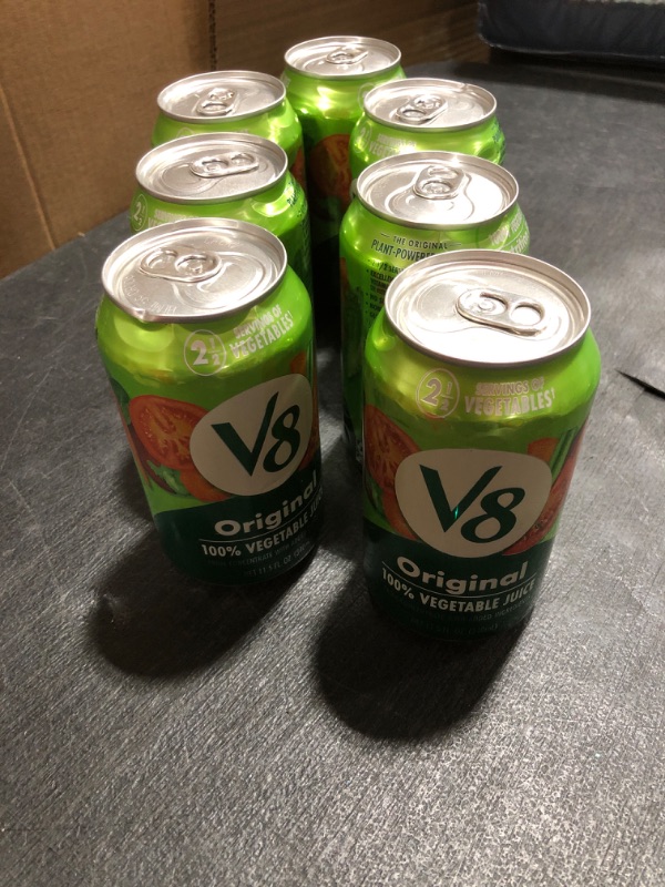 Photo 1 of   7PK V8 ORIGINAL DRINK- BB 01/08/2024