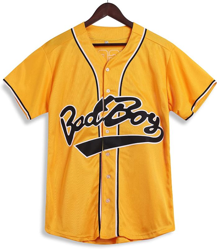 Photo 1 of 90s Clothes for Women and Men,Badboy Baseball Jersey Shirt for Theme Party,Hiphop Clothing for Party
SIZE XL