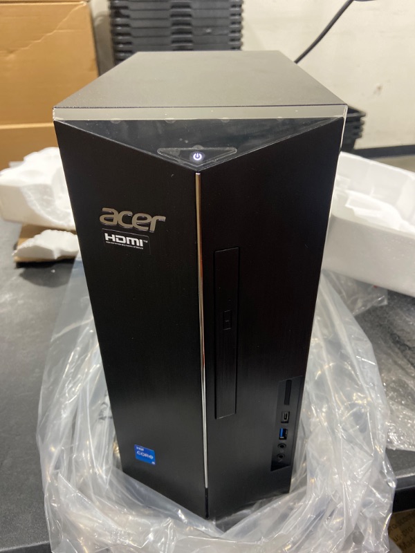 Photo 2 of Acer Aspire TC-1760-UA92 Desktop | 12th Gen Intel Core i5-12400 6-Core Processor | 12GB 3200MHz DDR4 | 512GB NVMe M.2 SSD | 8X DVD | Intel Wireless Wi-Fi 6 AX201 | Bluetooth 5.2 | Windows 11 Home
