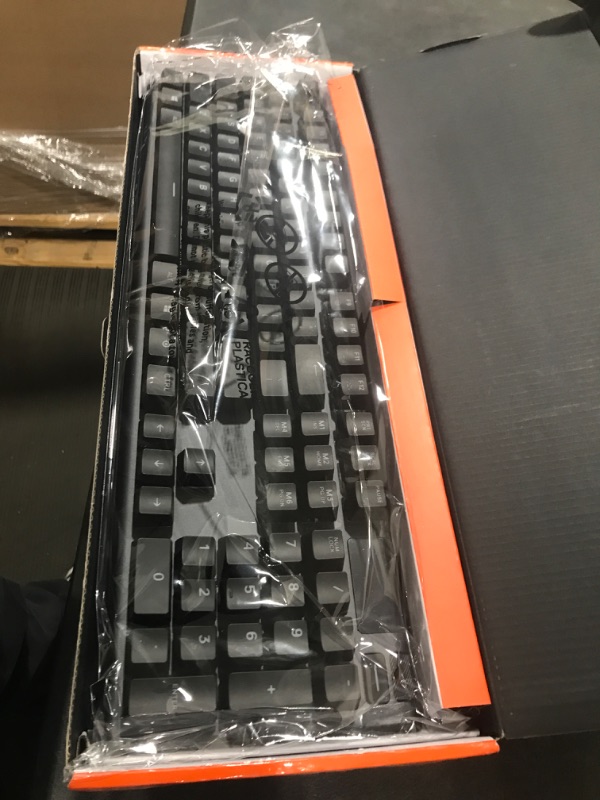 Photo 2 of SteelSeries Apex 5 Hybrid Mechanical Gaming Keyboard – Per-Key RGB Illumination – Aircraft Grade Aluminum Alloy Frame – OLED Smart Display (Hybrid Blue Switch) Hybrid Blue – Tactile & Clicky Apex 5