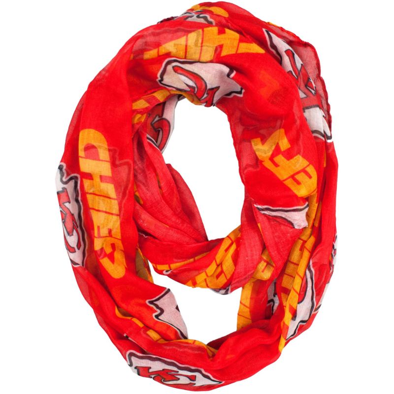 Photo 1 of Kansas City Chiefs Infinity Scarf
