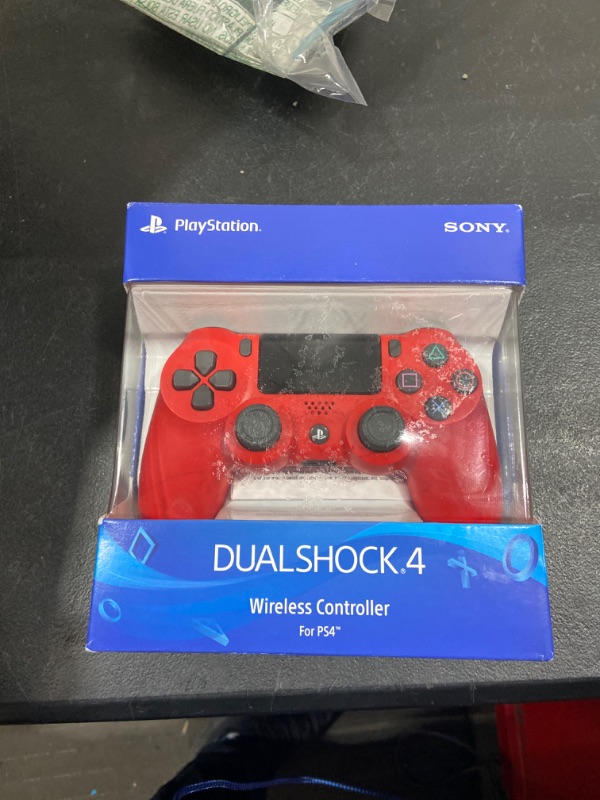 Photo 2 of DualShock 4 Wireless Controller for PlayStation 4 - Magma Red Magma Red Controller