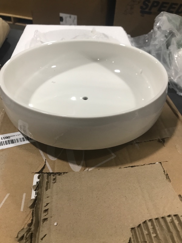 Photo 3 of 10" succulent bowl- white 