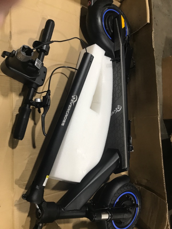 Photo 3 of EVERCROSS EV08E Electric Scooter, Electric Scooter for Adults with 8" Solid Tires & 350W Motor, Up to 19 Mph & 20 Miles Long-Range, 3 Speed Modes, Folding Electric Scooters for Adults Teenagers
