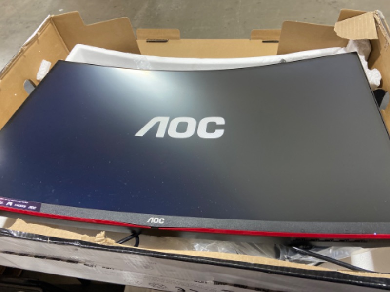 Photo 4 of AOC C32G2ZE 32" Curved Frameless Gaming Monitor, Full HD 1920x1080, VA, 0.5ms 240Hz, AMD FreeSync Premium, DP/HDMI/VGA, VESA, 3-3-1 Re-Spawn Program 32 inch | Full HD 240Hz 0.5ms