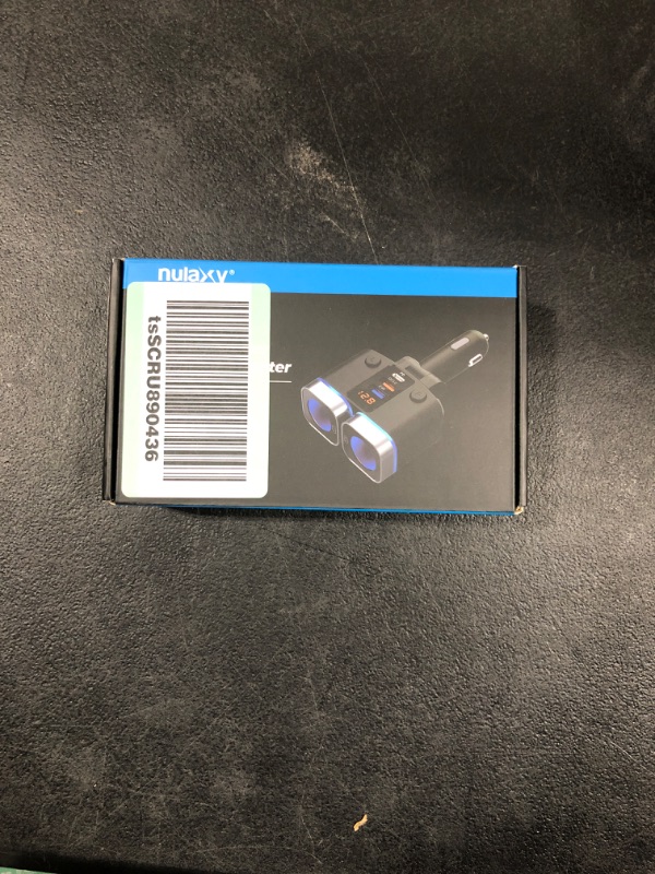Photo 2 of Nulaxy 150W Cigarette Lighter Adapter, 2 Sockets Cigarette Lighter Splitter, USB C/QC3.0/USB2.4A Fast Car Charger,Car Charger Adapter Separate Switches, 15A Replaceable Fuse for Ipad/Phone/GPS