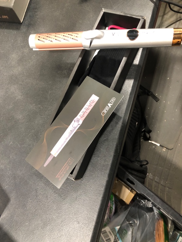 Photo 1 of Hair Straightener and Curler 2 in 1: NOVIIML Curling Iron with 360° Airflow Styler Tech, 1 inch Professional Flat Iron with Tourmaline Ceramic, Straightening Iron with 5 Temp Settings Dual Voltage
