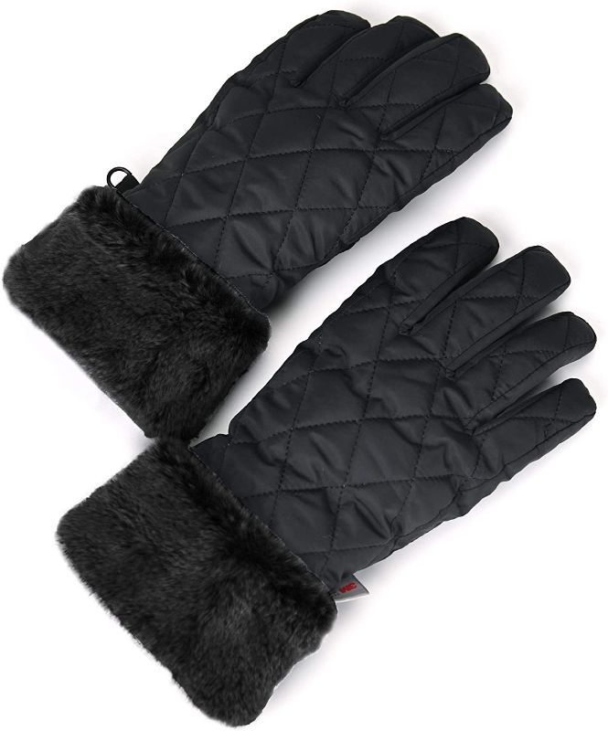 Photo 1 of accsa Women Winter Ski Glove Waterproof 3M Thinsulate Warm Windproof
