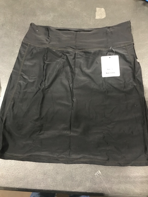 Photo 1 of Black Spandex Skirt with Shorts Inside Size L