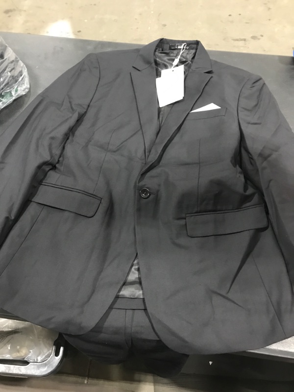 Photo 1 of Black Mens Suit 3XL Jacket 34 Pants