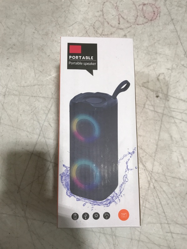 Photo 2 of Portable Bluetooth Wireless Splashproof Speaker LM-882