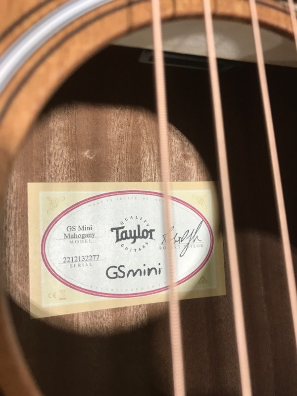 Photo 1 of Taylor GS Mini-e Mahogany Acoustic-Electric Guitar (with Gig Bag)